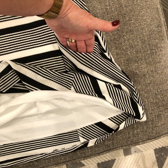 Fifth & Park Striped Dress Size S - Picture 2 of 10
